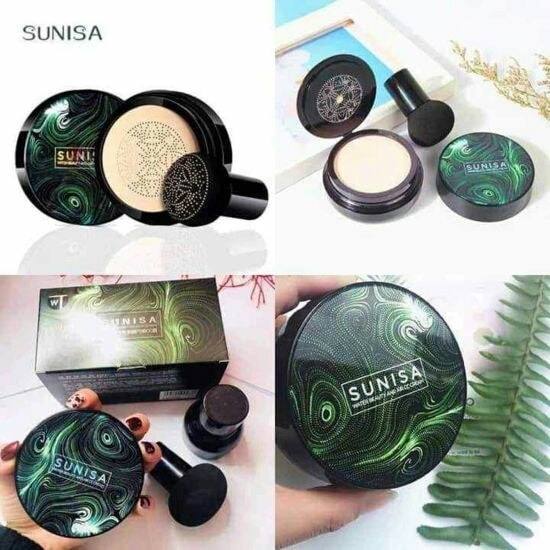 Foundation Mushroom Headed Air Cushion BB CC Cream With Spounge - Image 3