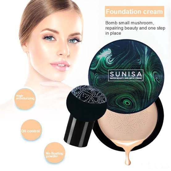 Foundation Mushroom Headed Air Cushion BB CC Cream With Spounge - Image 5