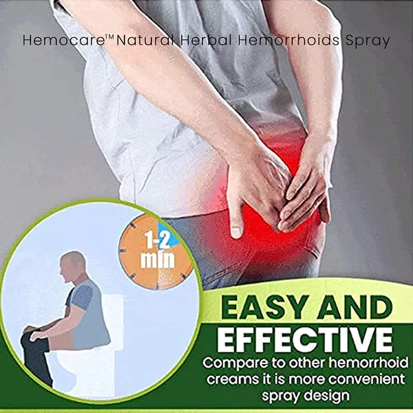 Herbal Piles - Hemorrhoids Relief Spray - Image 3