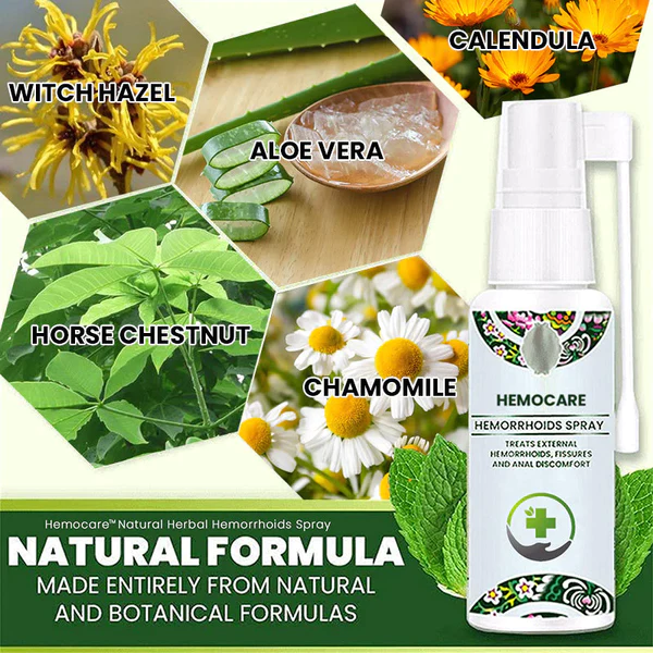 Herbal Piles - Hemorrhoids Relief Spray - Image 4