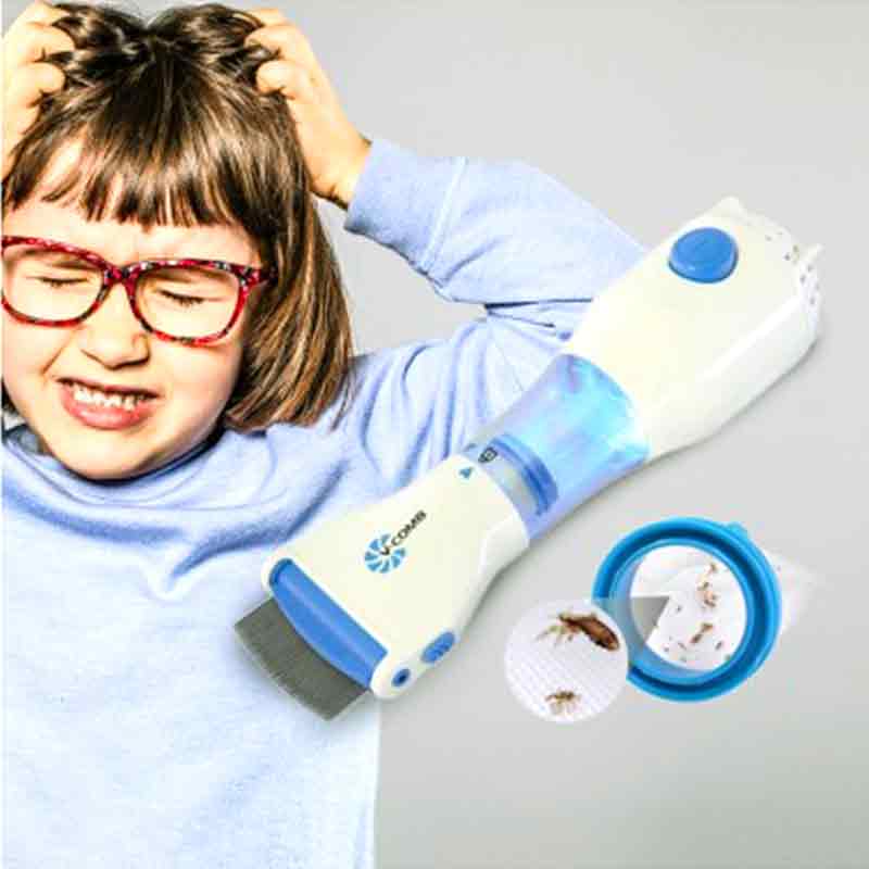 V Comb Electronic Head Lice Removal Machine Anti Lice Machine - Image 2