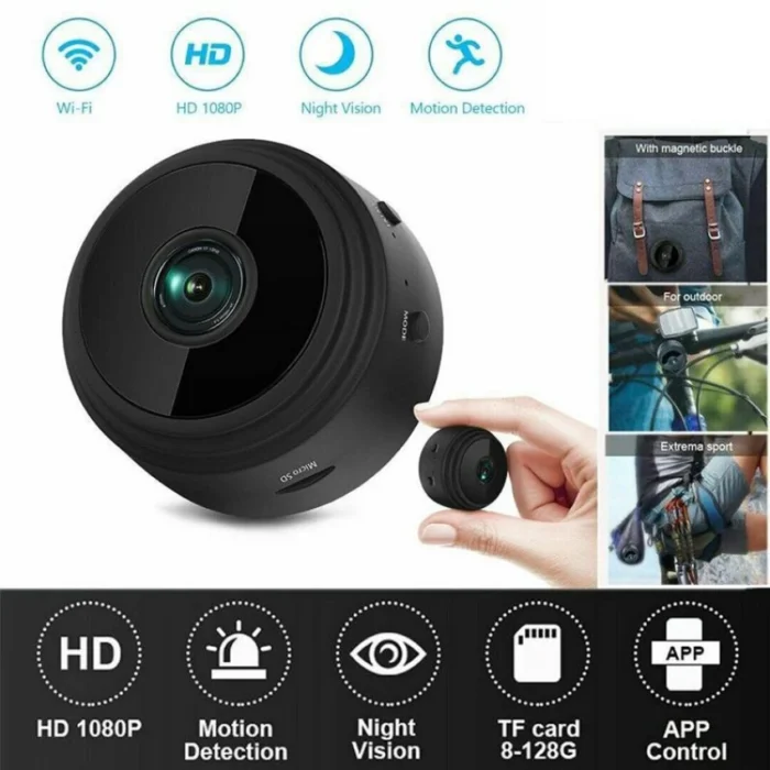 MINI WIFI CAMERA Full HD Camera 1080P - Voice Recording - Night Vision Supported