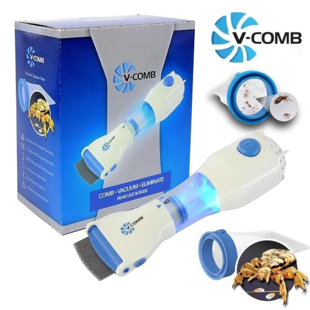 V Comb Electronic Head Lice Removal Machine Anti Lice Machine - Image 5