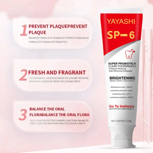 Probiotic Whitening Toothpaste - Image 4