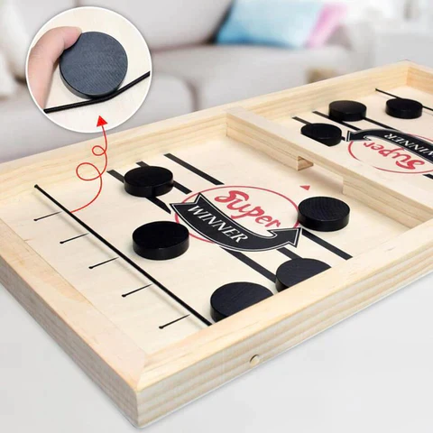 WOODEN HOCKEY GAME - Image 2