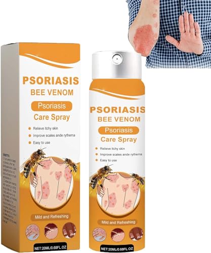 PsoriaHeal Bee Venom Psoriasis Treatment Spray(Suitable for all skin conditions)