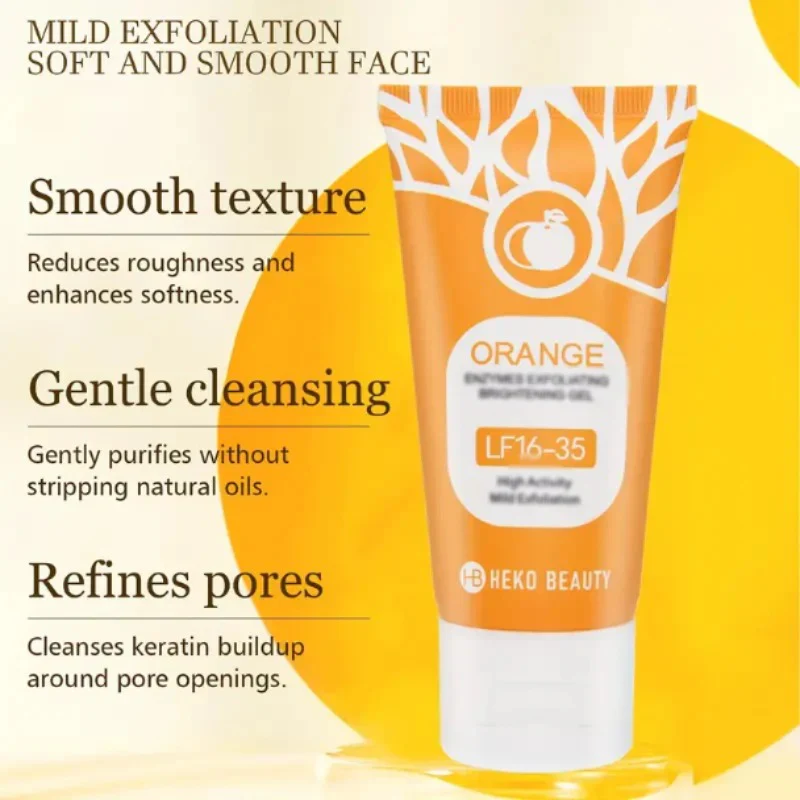 Orange Exfoliating Gel Scrub - Image 6